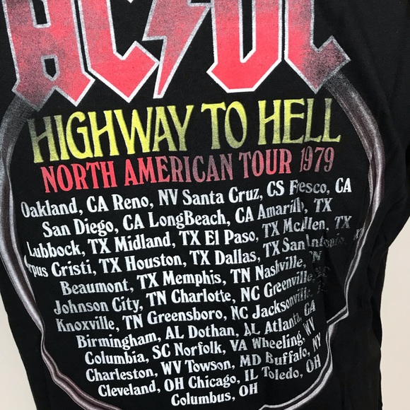 AC/DC Highway to Hell Tour T-shirt - Picture 3 of 4